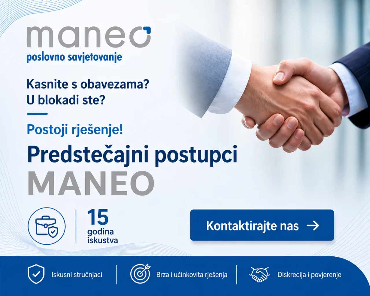 Predstečajni postupak i restrukturiranje blokirane tvrtke u Hrvatskoj